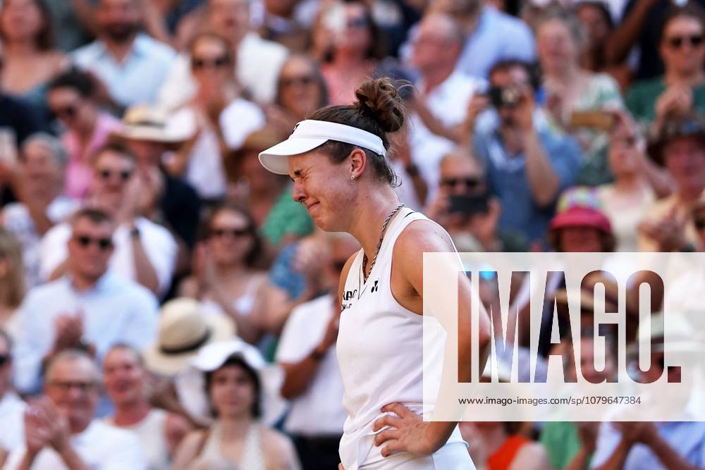 Linda Noskova celebrates victory in the Ladies Singles final Wimbledon Tennis Championships, Day 13, The All England Lawn Tennis and Croquet Club, London, UK - 11 Jul 2026London The All England Lawn Tennis and United Kingdom