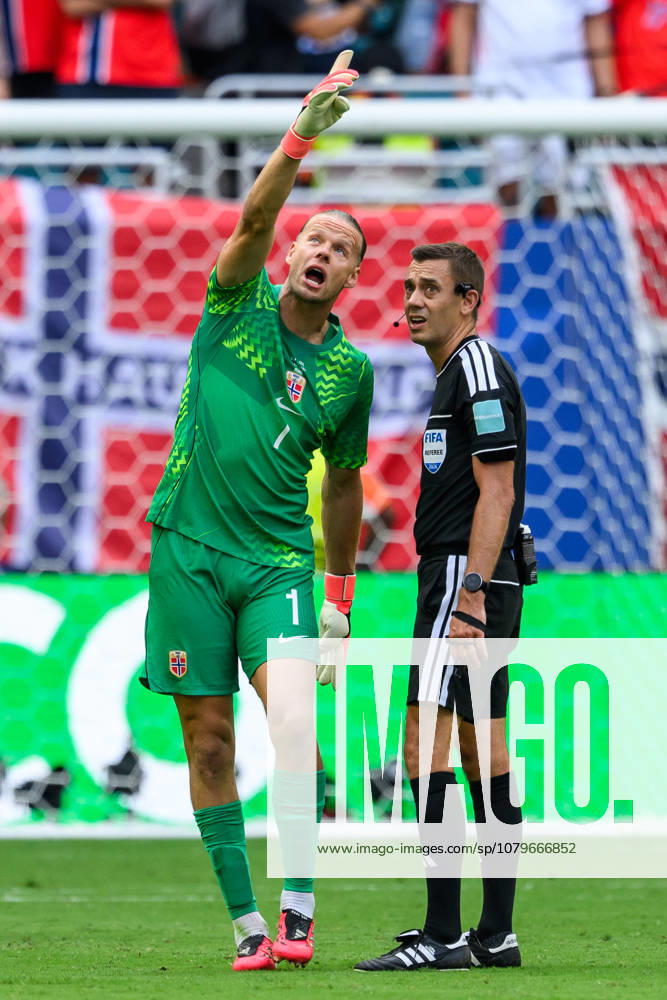 goalkeeper orjan Nyland of Norway after 1-1 during the FIFA World Cup, WM, Weltmeisterschaft, Fussball 2026 quarter-final football match between Norway and England on July 11, 2026 in Miami. Photo: Vegard Grott BILDBYRAN kod VG VG0992 bbeng fotboll football soccer fotball vm fotbolls-vm fotball-vm fotbolls-vm 2026 fifa world cup 2026 kvartfinale kvartsfinal quarterfinal quarter-final england norge norway depp