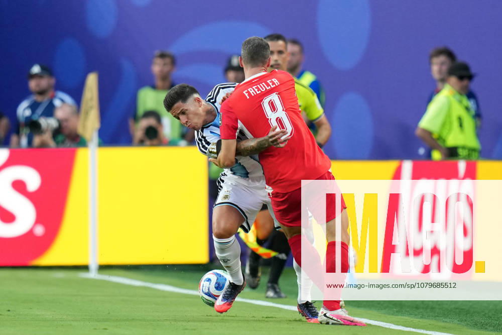 Argentina v Switzerland - FIFA World Cup, WM, Weltmeisterschaft, Fussball 2026 - Quarter Finals KANSAS CITY, MISSOURI, US - JULY 11: Remo Freuler of Switzerland in action during the 2026 FIFA World Cup quarter-final match between Argentina and Switzerland at Arrowhead Stadium in Kansas City, Missouri US, on July 11, 2026. Ercin Erturk Anadolu Missouri United States. Editorial use only. Please get in touch for any other usage.