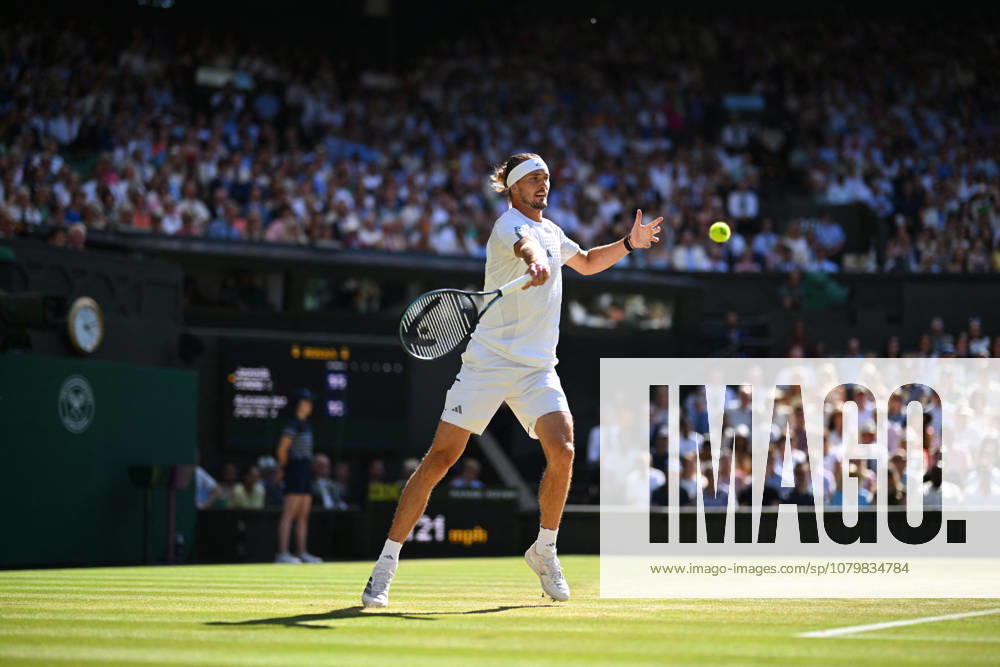 2026 Wimbledon - Jannik Sinner Wins Alexander Zverev (GER) during the men’s final at the 2026 Wimbledon Championships at the AELTC in London, UK, on July 12, 2026. Photo by Corinne Dubreuil ABACAPRESS.COM London United Kingdom