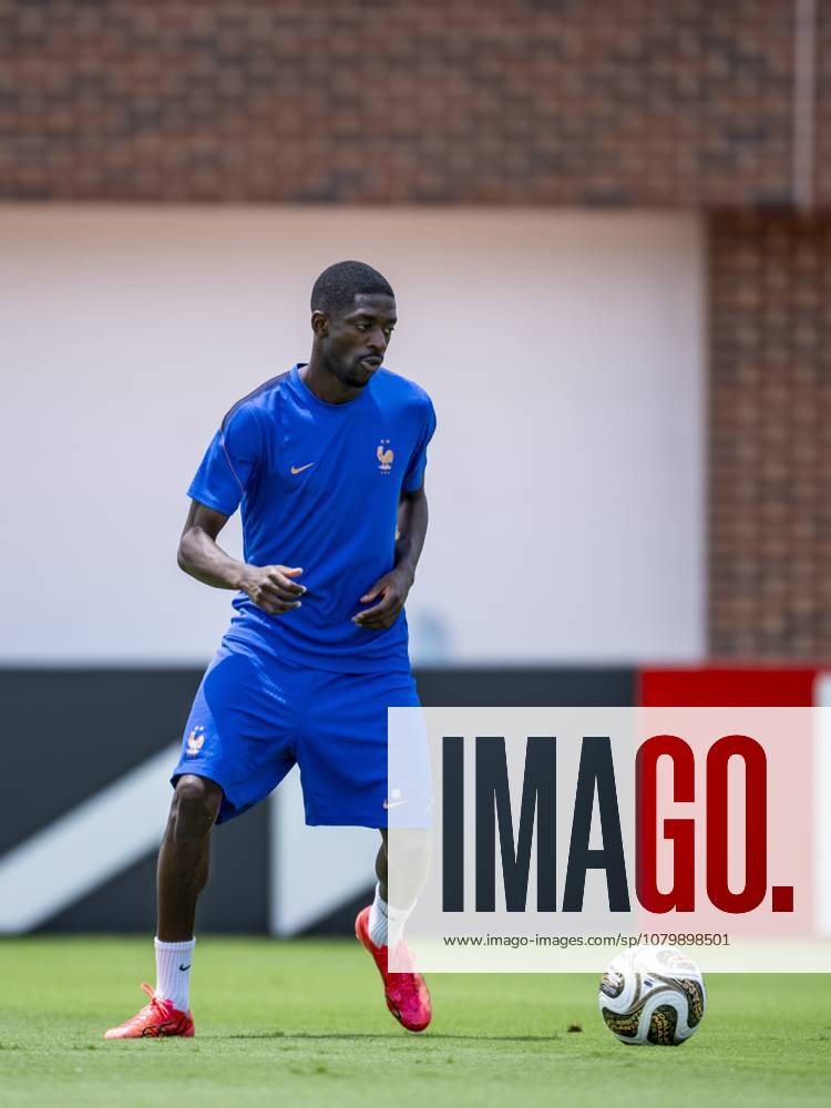 DALLAS - Ousmane Dembele of France during the 2026 World Cup, France training at Washburne Soccer and Track Stadium on July 13, 2026 in Dallas, United States. (Photo by Stefan Koops EYE4IMAGES DeFodi Images) -