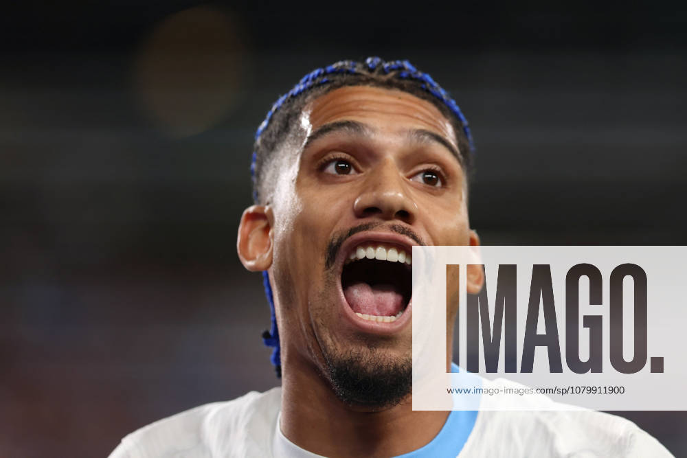USA SOCCER CONMEBOL Copa America USA 2024 - Group C Uruguay vs Bolivia epa11442397 Uruguay defender Ronald Araujo celebrates a goal during the first half of a CONMEBOL Copa America 2024 group C match against Bolivia, in East Rutherford, New Jersey, USA, 27 June 2024. EAST RUTHERFORD United States