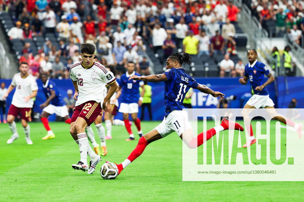 Michael Olise player of France during the FIFA World Cup, WM, Weltmeisterschaft, Fussball semifinal match between France and Spain, at Dallas Stadium, in Texas, United States, on Tuesday, July 14, 2026. USA - ZUMAc233 0861642456st
