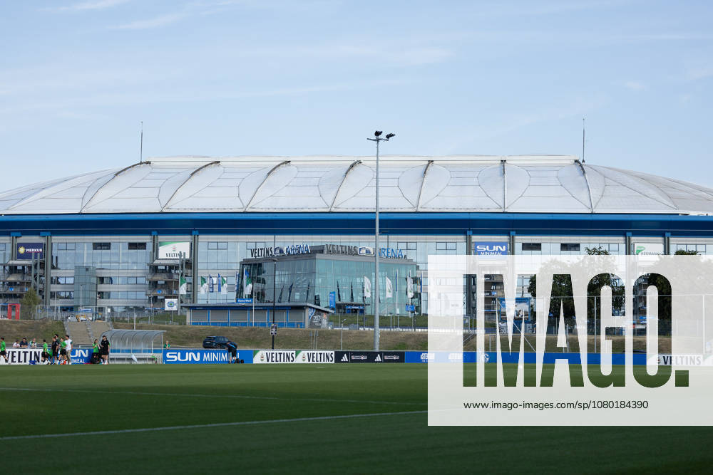 Fußball I Frauen I Testspiel I FC Schalke 04 - Borussia Mönchengladbach I 16.07.2026 Platz 7 vor der Veltins Arena Gelsenkirchen Am Parkstadion Nordrhein-Westfalen Deutschland