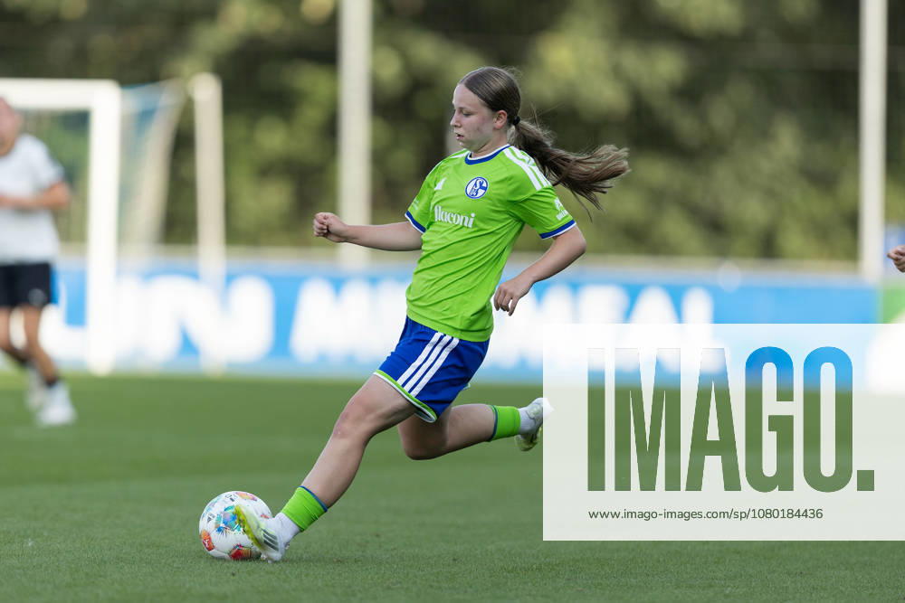 Fußball I Frauen I Testspiel I FC Schalke 04 - Borussia Mönchengladbach I 16.07.2026 Mariella Münster (17, FC Schalke 04) Gelsenkirchen Am Parkstadion Nordrhein-Westfalen Deutschland