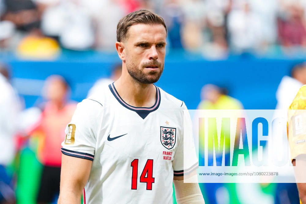 Jordan Henderson of England looks on during a FIFA Men?s World Cup 2026 Bronze Final football match between France and England at Miami Stadium, in Miami Gardens on July 18th 2026 (Photo by Alexandra Fechete SPP)