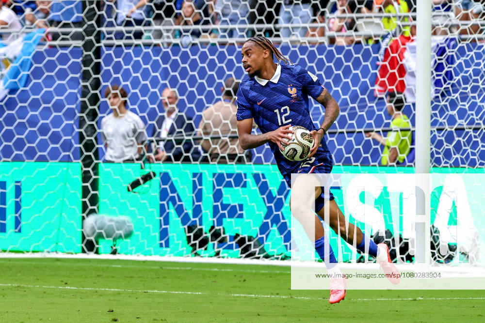 Bradley Barcola 12 of France celebrates a goal scored during a FIFA World Cup, WM, Weltmeisterschaft, Fussball 26 Bronze Final match between between France and England. Miami Gardens USA - ZUMAa257 20260718_zsp_a257_009
