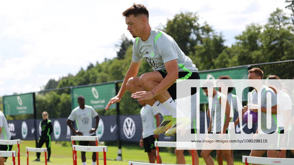 VfL Trainingslager, Weimarer Land Blankenhain, 21.07.2026, Fußball, Herren, Saison 2026 2027, 2. BL, VfL Wolfsburg, Sommer-Trainingslager: Tag 3., Dzenan Pejcinovic (VfL Wolfsburg) Weimarer Land, Thüringen Deutschland