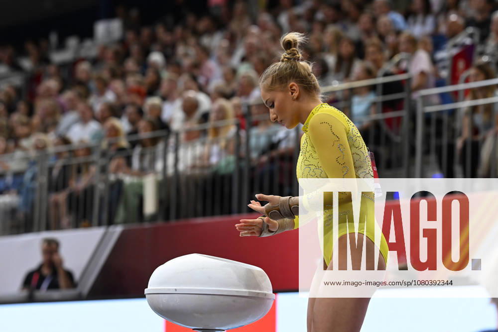 Karina Schoenmaier (TuS 1861 Chemnitz-Altendorf e.V.) DIE FINALS 2026 - Deutsche Meisterschaften Geraeteturnen Mehrkampf Frauen, 24.07.2026 DIE FINALS 2026 - Deutsche Meisterschaften Geraeteturnen Mehrkampf Frauen, 24.07.2026 Hannover