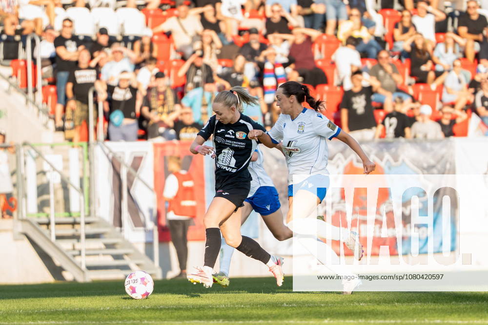 SOSNOWIEC 25.07.2026 MECZ I RUNDA KWALIFIKACJI LIGA MISTRZOW SEZON 2026 27 CZARNI SOSNOWIEC - ATHLONE TOWN -- UEFA WOMEN S CHAMPIONS LEAGUE QUALIFYING FIRST ROUND MATCH CZARNI SOSNOWIEC - ATHLONE TOWN KAYLEIGH SHINE ZOFIA BUSZEWSKA FOT. MATEUSZ WIEWIORKA 400mm.pl NEWSPIX.PL --- newspix.pl
