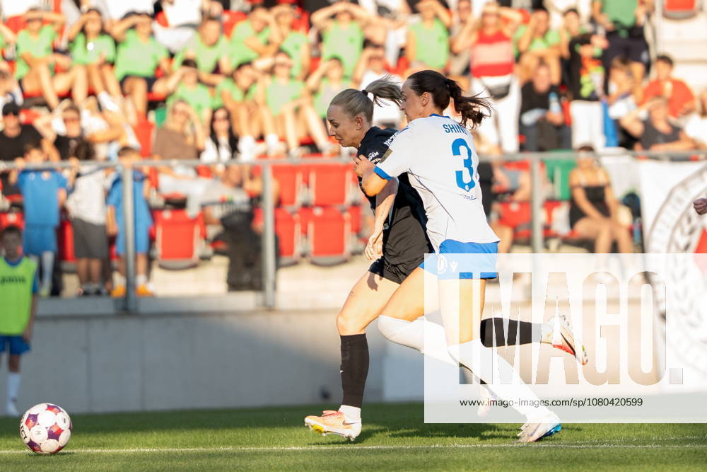 SOSNOWIEC 25.07.2026 MECZ I RUNDA KWALIFIKACJI LIGA MISTRZOW SEZON 2026 27 CZARNI SOSNOWIEC - ATHLONE TOWN -- UEFA WOMEN S CHAMPIONS LEAGUE QUALIFYING FIRST ROUND MATCH CZARNI SOSNOWIEC - ATHLONE TOWN KAYLEIGH SHINE ZOFIA BUSZEWSKA FOT. MATEUSZ WIEWIORKA 400mm.pl NEWSPIX.PL --- newspix.pl