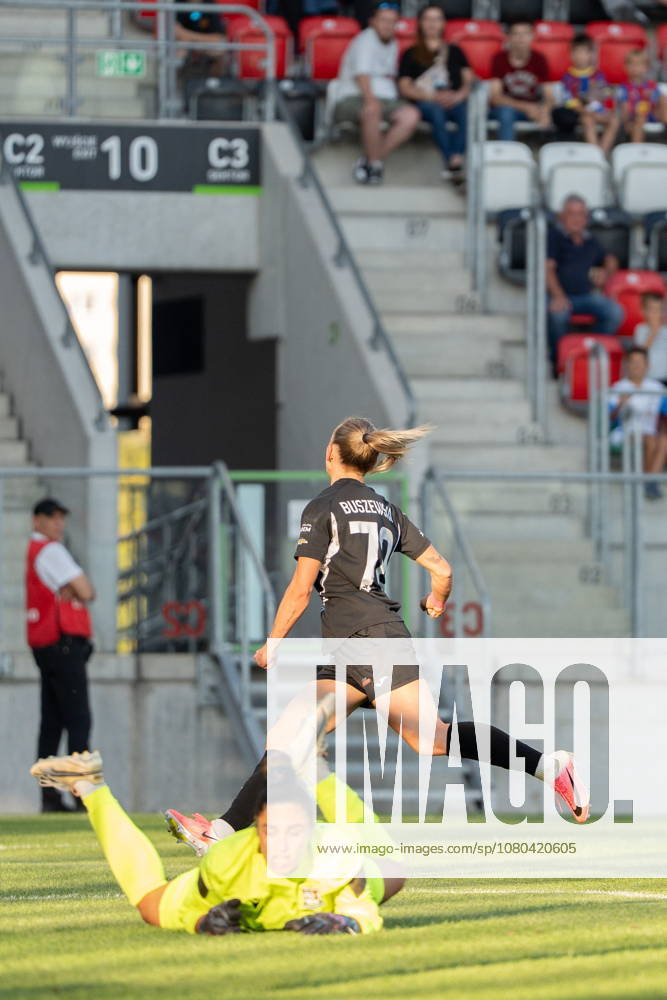 SOSNOWIEC 25.07.2026 MECZ I RUNDA KWALIFIKACJI LIGA MISTRZOW SEZON 2026 27 CZARNI SOSNOWIEC - ATHLONE TOWN -- UEFA WOMEN S CHAMPIONS LEAGUE QUALIFYING FIRST ROUND MATCH CZARNI SOSNOWIEC - ATHLONE TOWN ZOFIA BUSZEWSKA GOL FOT. MATEUSZ WIEWIORKA 400mm.pl NEWSPIX.PL --- newspix.pl