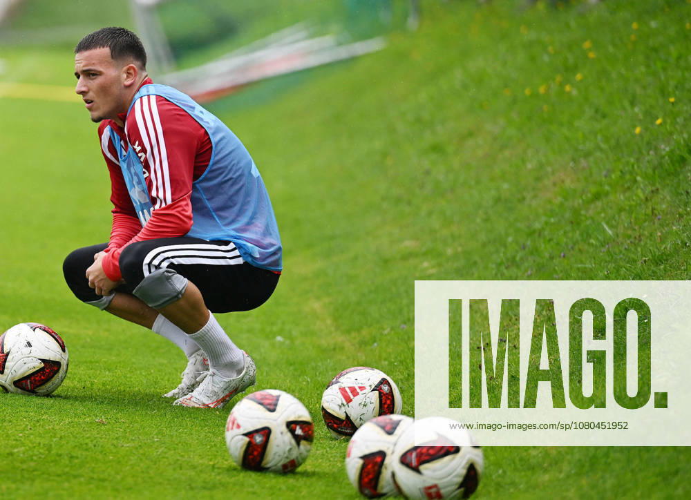 Fussball 1.Bundesliga, 1.FC Koeln Trainingslager . Mannschaft in Kitzbühel .Training in Sankt Johann. Said El Mala (1.FC Köln ) Kitzbühel