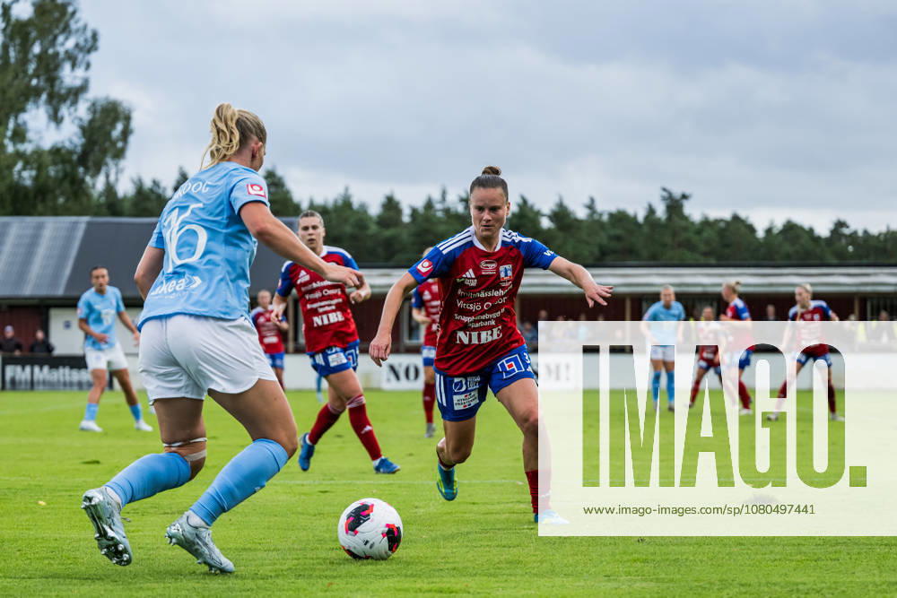 Vittsjös Julia Tunturi under fotbollsmatchen i Damallsvenskan mellan Vittsjö och Malmö FF den 27 juli 2026 i Vittsjö.