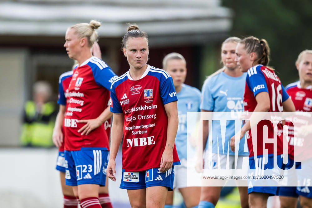 Vittsjös Julia Tunturi under fotbollsmatchen i Damallsvenskan mellan Vittsjö och Malmö FF den 27 juli 2026 i Vittsjö.
