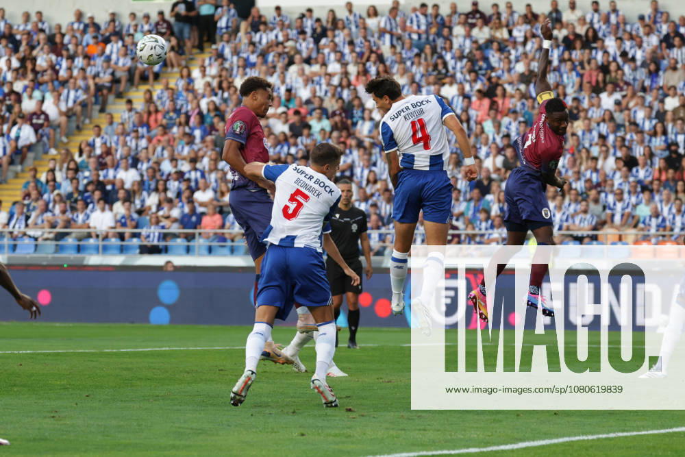 Supertaça Portugal Estadio Cidade de Coimbra, August 01, 2026, Coimbra v.l. Jan Bednarek (FC Porto), Jakub Kiwior (FC Porto) Coimbra Estádio Cidade de Coimbra Coimbra Portugal