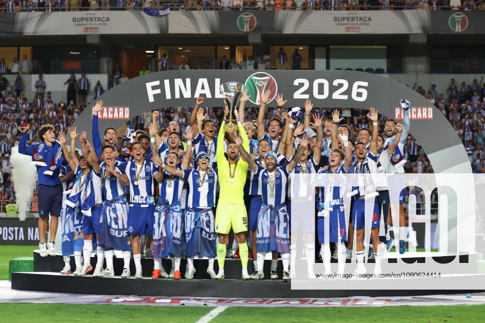 Supertaça Portugal Estadio Cidade de Coimbra, August 01, 2026, Coimbra v.l. FC Porto ganha a Supertaca de Portugal 2026 no Estádio Cidade de Coimbra Coimbra Estádio Cidade de Coimbra Coimbra Portugal
