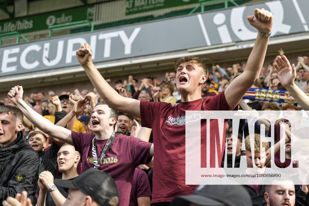 Hibernian v Motherwell William Hill Premiership Fans of Motherwell during the William Hill Premiership match at Easter Road, Edinburgh 02 08 2026 UK Newspapers OUT