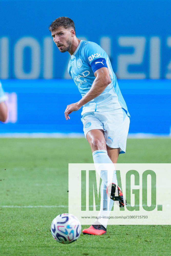 2026 2026 Coupang Play Series football match ( Team K League vs Manchester City FC - 2026 08 05 ) SEOUL, SOUTH KOREA, AUGUST 05: Ruben Dias of Manchester City passes the ball during the 2026 Coupang Play Series football match match between Team K League and Manchester City FC at the Seoul World Cup Stadium in Seoul, South Korea, on August 05, 2026. Seoul Seoul World Cup Stadium South Korea 8284_287527