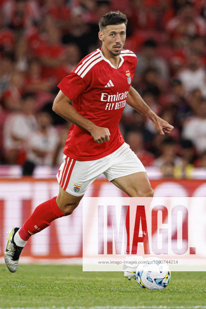 Clement Lenglet (SL Benfica) seen in action during the UEFA Europa League third round qualifying game between teams of SL Benfica and Heart of Midlothian FC at Estadio Da Luz. Final score; SL Benfica 6:1 Heart of Midlothian FC Lisbon Portugal - ZUMAs197 20260806_aaa_s197_225