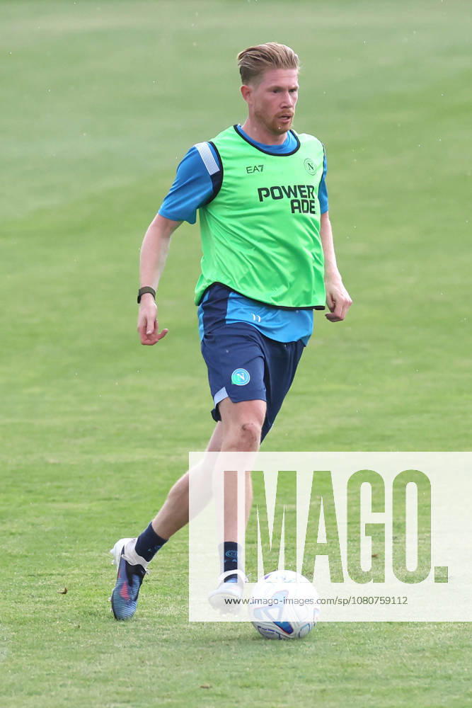 SSC Napoli Training Session Kevin De Bruyne of Napoli during a training session on Day of the preseason camp of SSC Napoli at stadio Patini in Castel di Sangro, Italy, on August 7, 2025. Castel di Sangro Abruzzo Italy