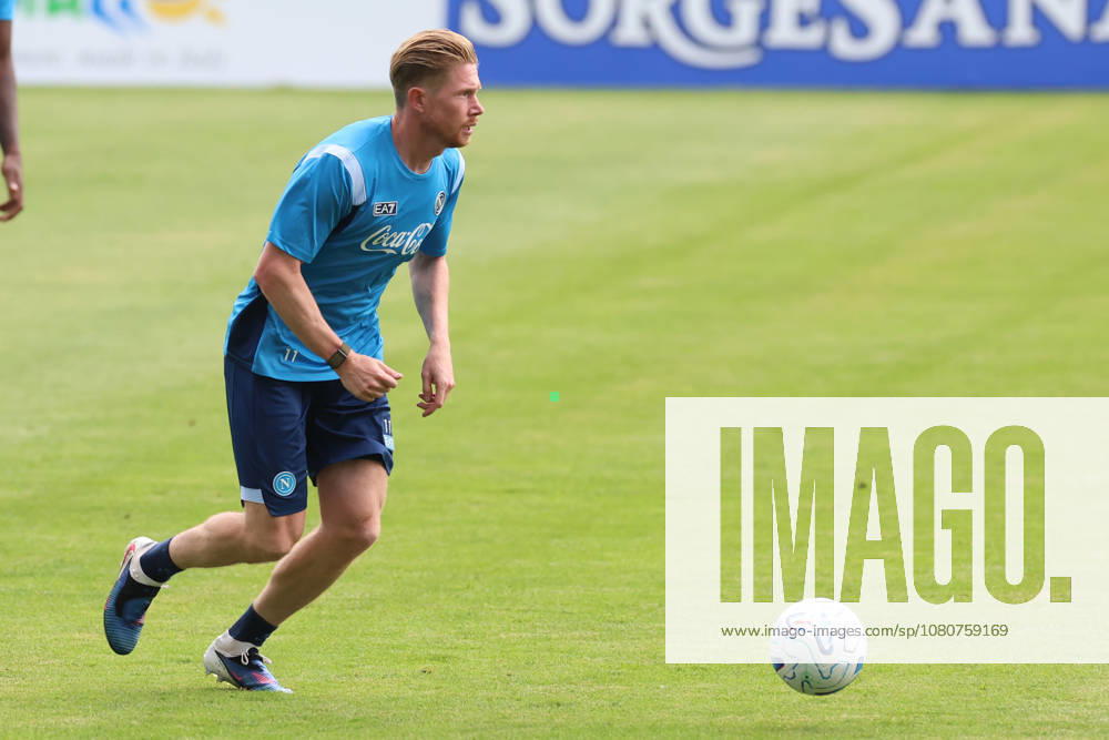 SSC Napoli Training Session Kevin De Bruyne of Napoli during a training session on Day of the preseason camp of SSC Napoli at stadio Patini in Castel di Sangro, Italy, on August 7, 2025. Castel di Sangro Abruzzo Italy