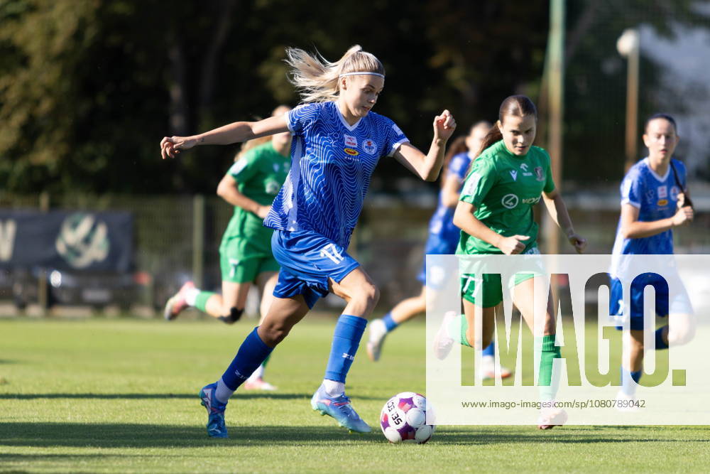 WROCLAW 08.08.2026 MECZ 2.KOLEJKA ORLEN EKSTRALIGA KOBIET SEZON 2026 2027 SLASK WROCLAW - UKS SMS LODZ -- POLISH WOMENS FOOTBALL TOP LEAGUE MATCH SLASK WROCLAW - UKS SMS LODZ KAMILA OSAJKOWSKA AGNIESZKA GRABOWSKA FOT. JAKUB MARKOWSKI 400mm.pl NEWSPIX.PL --- newspix.pl