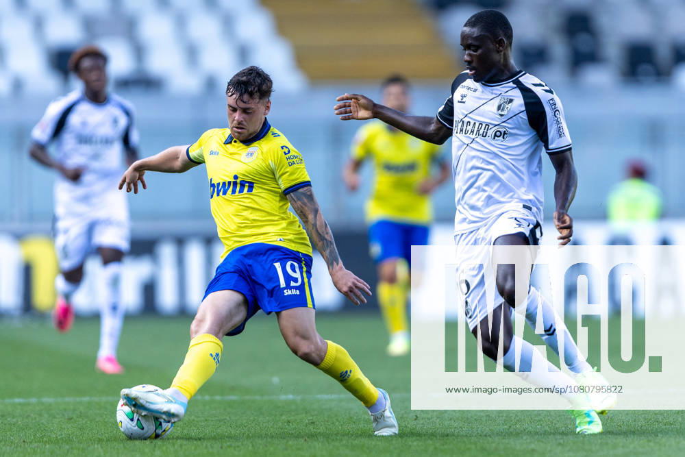 Vitoria SC v FC Arouca - Liga Portugal Betclic Alfonso Trezza of FC Arouca is seen on action during the Vitoria SC versus FC Arouca match for the Liga Portugal Betclic 2026 27 at Estadio Dom Afonso Henriques in Guimaraes, Portugal. Guimaraes Braga Portugal