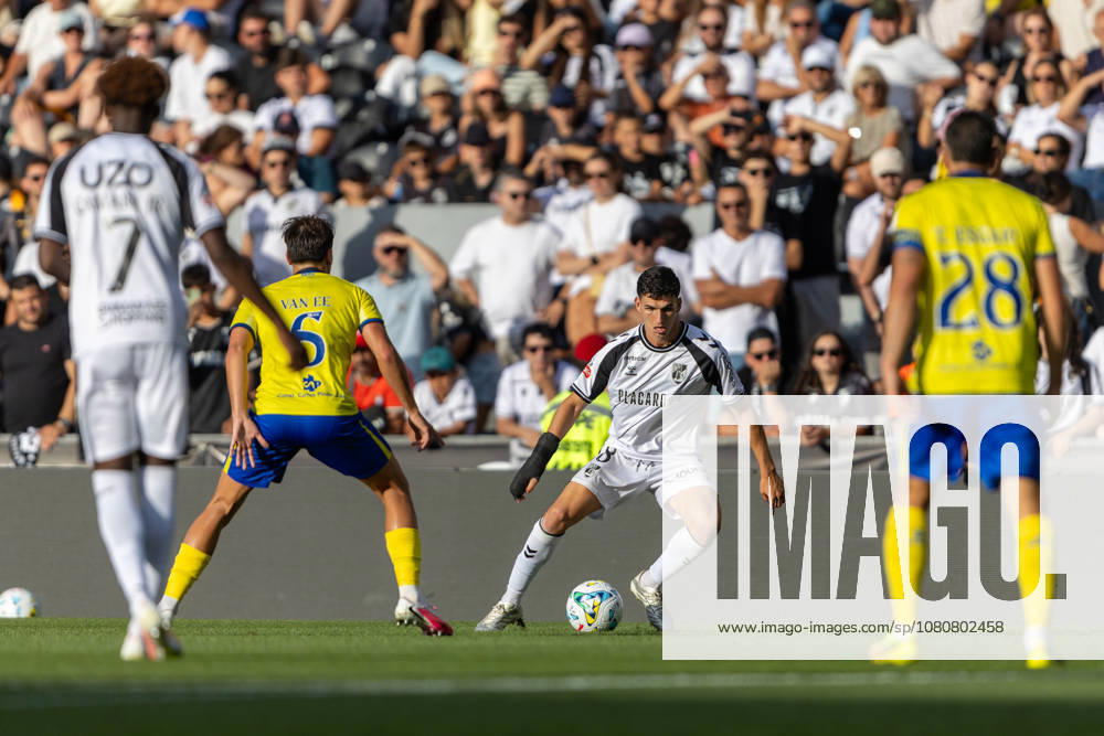Vitoria SC V FC Arouca - Liga Portugal Betclic Gonzalo Nogueira of Vitoria SC is seen on action during the Vitoria SC versus FC Arouca match for the Liga Portugal Betclic 2026 27 at Estadio Dom Afonso Henriques in Guimaraes, Portugal, on August 08, 2026. Guimaraes Braga Portugal