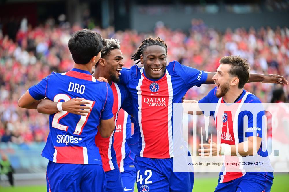 Dro fernandez mbaye (ibrahim) boly (david) kvaratskhelia (khvicha) FOOT MATCH AMICAL 2026 PSG Manchester United, ManU (1-1) ULLEVI STADIUM GOTEBORG SUEDE 08 08 2026 AUTISSIER JEAN BAPTISTE (1-0) mbaye (ibrahim) GOTEBORG ULLEVI STADIUM Suede GermanyxJapanxUKxFrancexBelgiumxOUT