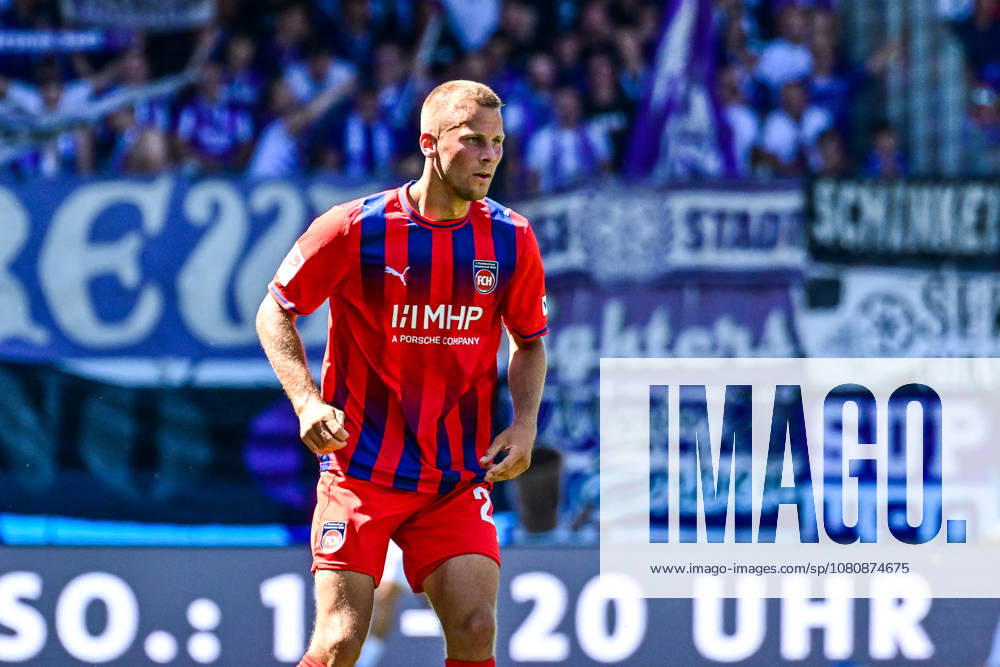 GER, Fußball, Herren, 2. Bundesliga, 1. FC Heidenheim vs VfL Osnabrück Adrian Beck (Heidenheim, 21) Heidenheim Voith-Arena Baden-Württemberg Deutschland