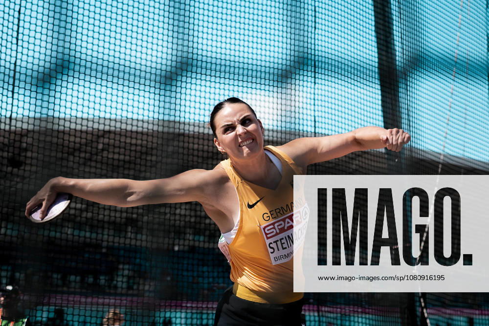 Marike Steinacker (TSV Bayer 04 Leverkusen, Diskuswurf Frauen), GBR, Leichtathletik, Athletics, European Athletics Championships 2026, Leichtathletik Europameisterschaft 2026, Birmingham 2026, 09.08.2026, GBR, Leichtathletik, Athletics, European Athletics Championships 2026, Leichtathletik Europameisterschaft 2026, Birmingham 2026, 09.08.2026 Birmingham