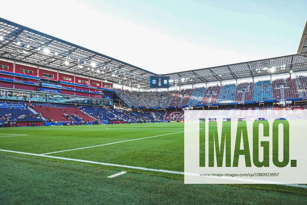 Fussball: Österreich: UEFA Super Cup 2026 - Finale, 12.08.2026 - Paris Saint-Germain (PSG - Frankreich) vs. Aston Villa FC (England) - Stadion Salzburg (Salzburg, Österreich); Blick ins Stadion - Arena