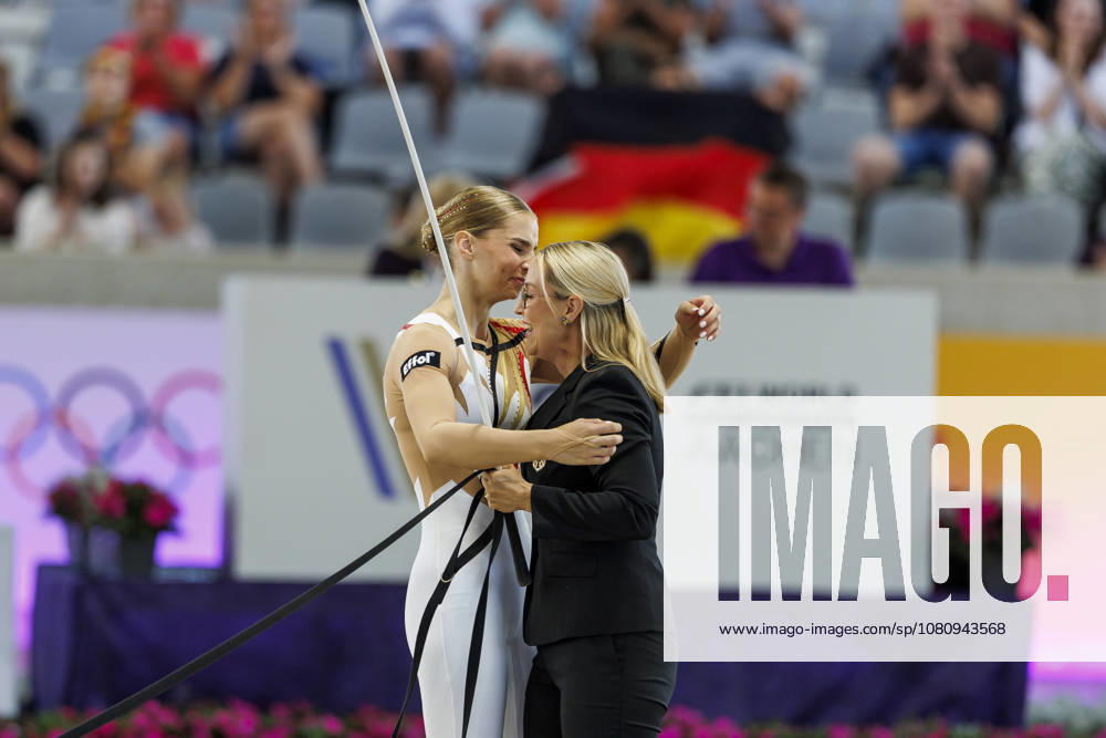 AACHEN - FEI World Championships 2026, AACHEN - FEI World Championships 2026 MEYER Kathrin (GER), Captain Claus OLD, BUEHRING Lisa (GER Longe) FEI Vaulting World Championship, WM, Weltmeisterschaft Individual Female Aachen, Reitstadion Soers 13. August 2026 -