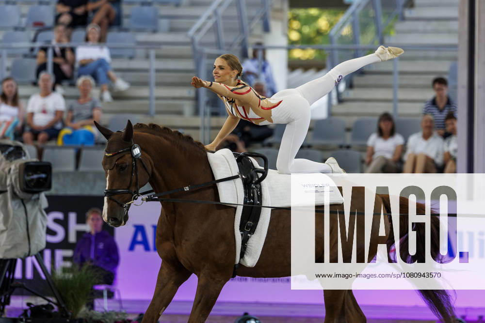 AACHEN - FEI World Championships 2026, AACHEN - FEI World Championships 2026 MEYER Kathrin (GER), Captain Claus OLD FEI Vaulting World Championship, WM, Weltmeisterschaft Individual Female Aachen, Reitstadion Soers 13. August 2026 -