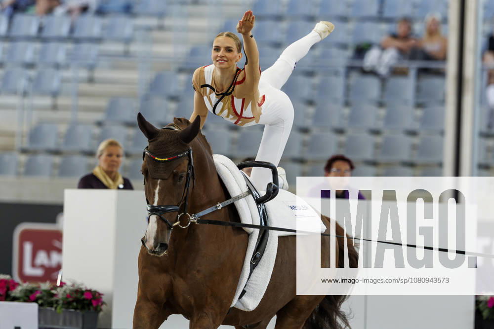 AACHEN - FEI World Championships 2026, AACHEN - FEI World Championships 2026 MEYER Kathrin (GER), Captain Claus OLD FEI Vaulting World Championship, WM, Weltmeisterschaft Individual Female Aachen, Reitstadion Soers 13. August 2026 -