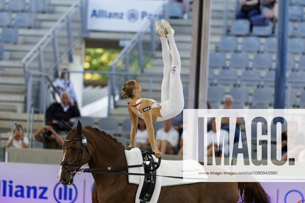AACHEN - FEI World Championships 2026, AACHEN - FEI World Championships 2026 MEYER Kathrin (GER), Captain Claus OLD FEI Vaulting World Championship, WM, Weltmeisterschaft Individual Female Aachen, Reitstadion Soers 13. August 2026 -