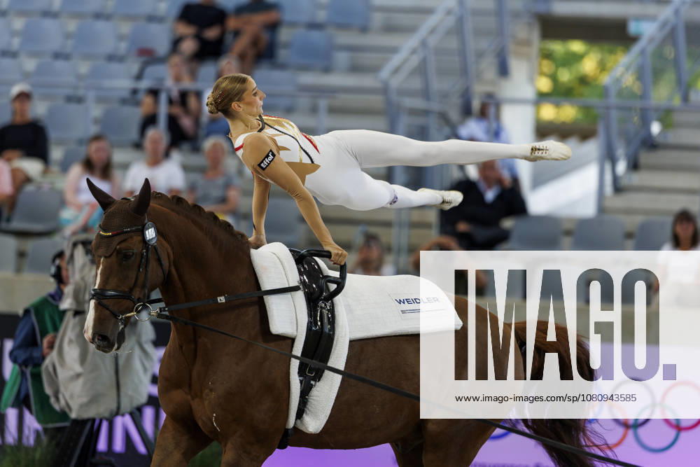 AACHEN - FEI World Championships 2026, AACHEN - FEI World Championships 2026 MEYER Kathrin (GER), Captain Claus OLD FEI Vaulting World Championship, WM, Weltmeisterschaft Individual Female Aachen, Reitstadion Soers 13. August 2026 -