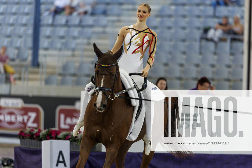 AACHEN - FEI World Championships 2026, AACHEN - FEI World Championships 2026 MEYER Kathrin (GER), Captain Claus OLD FEI Vaulting World Championship, WM, Weltmeisterschaft Individual Female Aachen, Reitstadion Soers 13. August 2026 -