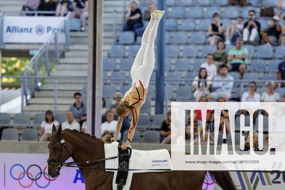 AACHEN - FEI World Championships 2026, AACHEN - FEI World Championships 2026 MEYER Kathrin (GER), Captain Claus OLD FEI Vaulting World Championship, WM, Weltmeisterschaft Individual Female Aachen, Reitstadion Soers 13. August 2026 -