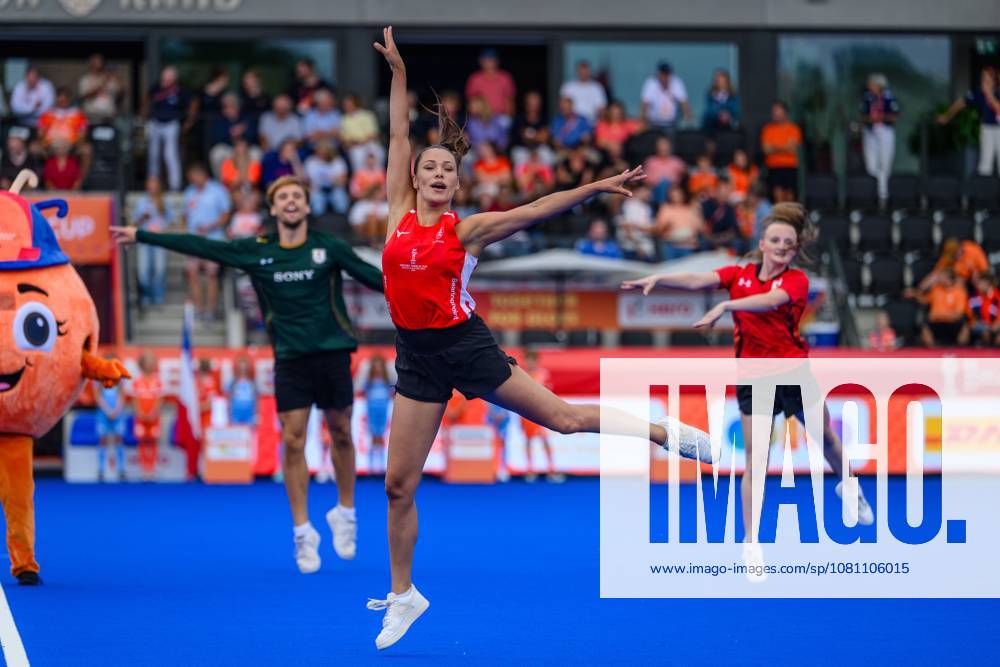 AMSTELVEEN, 15-08-2026, Wagener Stadion, FIH Hockey World Cup 2026 Women, 2026. Pictures from the Openingsceremony before the game Netherlands - Chile (women). Netherlands - Chile (women) x205739985x