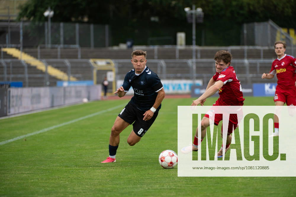 GER, Fussball, Regionalliga Nord, 4.Spieltag, Saison 2026 2027, Oldenburg, Marschwegstadion, VfB Oldenburg vs FC Eintracht Norderstedt am Ball Rafael BRAND ( VfB Oldenburg 8 ) Oldenburg Marschwegstadion Niedersachsen Deutschland