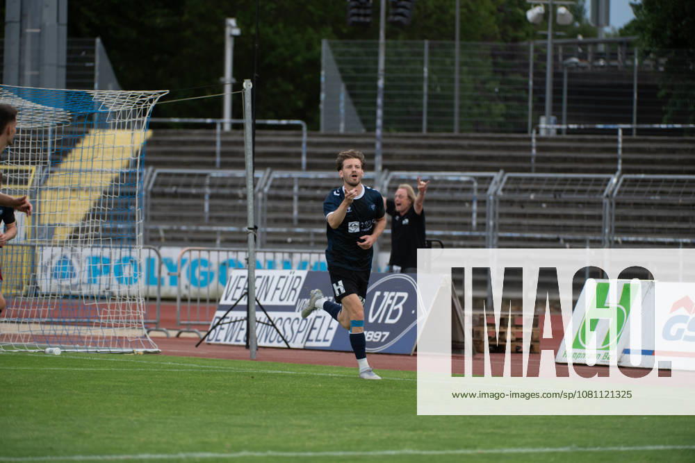 GER, Fussball, Regionalliga Nord, 4.Spieltag, Saison 2026 2027, Oldenburg, Marschwegstadion, VfB Oldenburg vs FC Eintracht Norderstedt Tor 3 zu 1 durch Marc SCHRÖDER SCHROEDER ( VfB Oldenburg 20) Oldenburg Marschwegstadion Niedersachsen Deutschland