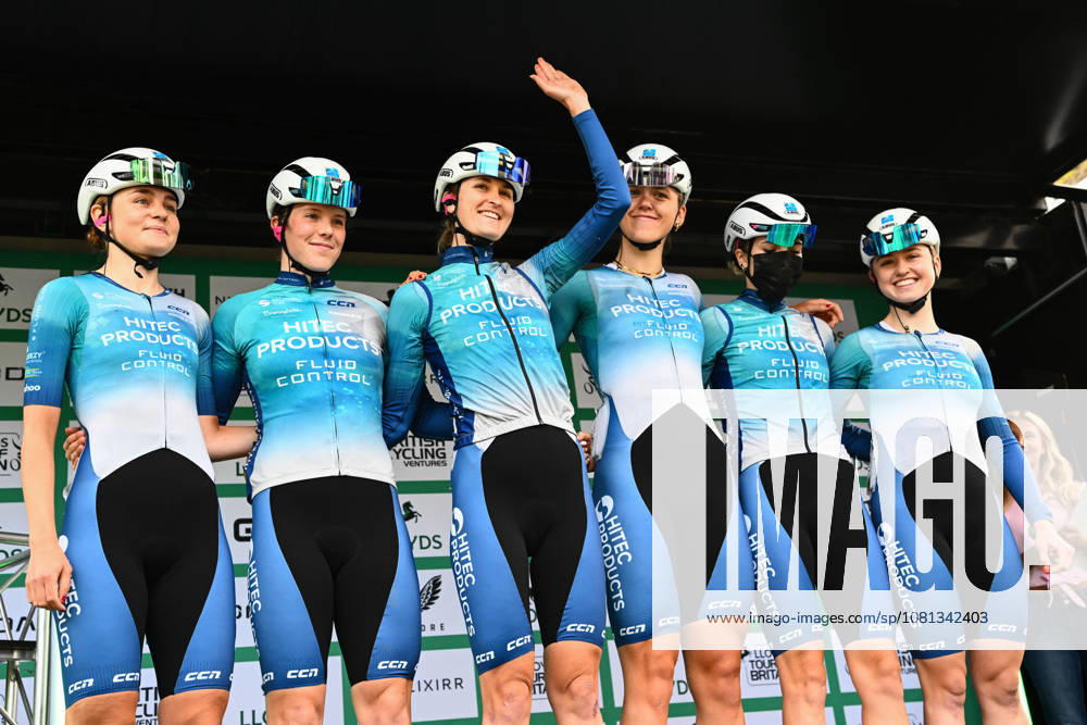 2026 Lloyds Tour of Britain Women Picture by Simon Wilkinson SWpix.com - 19 08 2026 - Cycling - UCI Women s World Tour - 2026 Lloyds Tour of Britain Women - Stage 1: Cockermouth to Cockermouth (158.9km) - Magdalene Lind, Julia Borgström, Oda Aune Gissinger, Kaja Rysz, Stine-Marie Snortheim, Walther Moller Rasmussen (Hitec Products-Fluid Control) Liverpool England