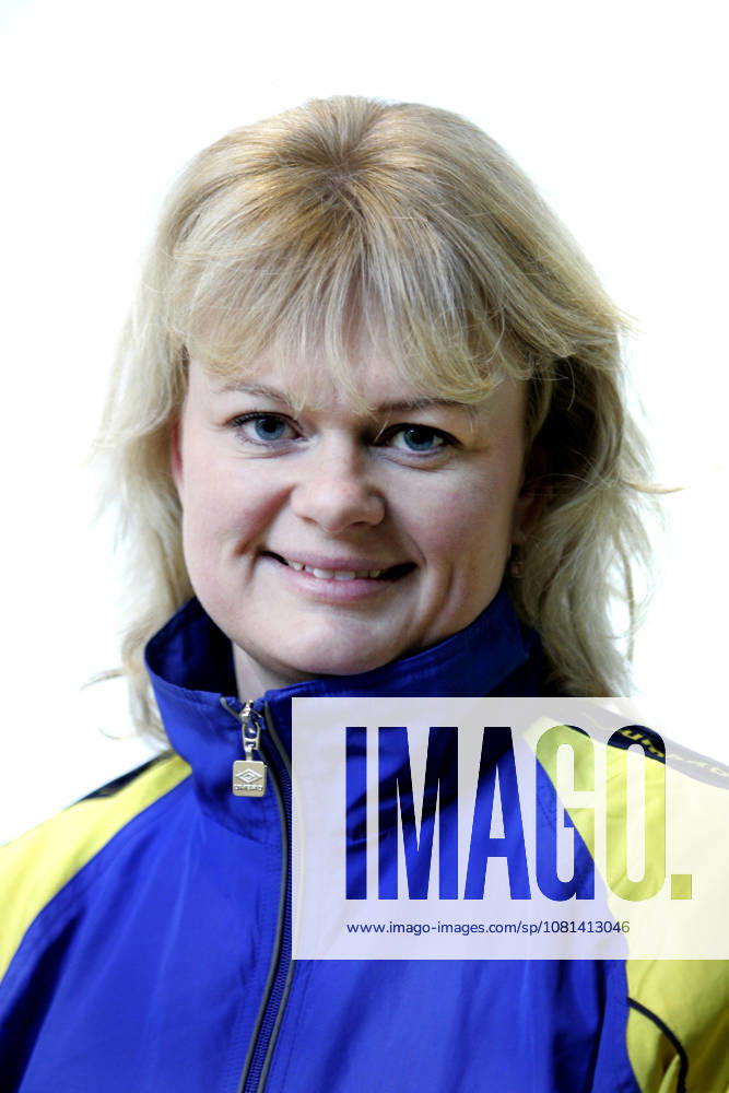 Curling, landslag, Dam, porträtt: Anette Norberg, Sverige. Garmisch-Partenkirchen Tyskland