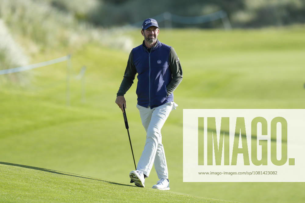 BALMEDIE, SCOTLAND - AUG 20: Scott Jamieson (SCO) walks up the ninth fairway during Round 1 at the 2026 Nexo Championship at the Trump International Golf Links, Balmedie on August 20, 2026 in Aberdeenshire, Scotland The 2026 Nexo Championship