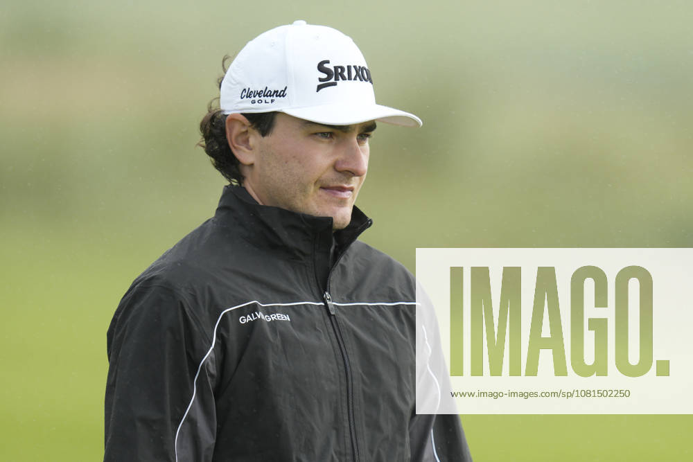 BALMEDIE, SCOTLAND - AUG 21: Maximilian Steinlechner (AUT) walks down the second fairway during Round 2 at the 2026 Nexo Championship at the Trump International Golf Links, Balmedie on August 21, 2026 in Aberdeenshire, Scotland The 2026 Nexo Championship