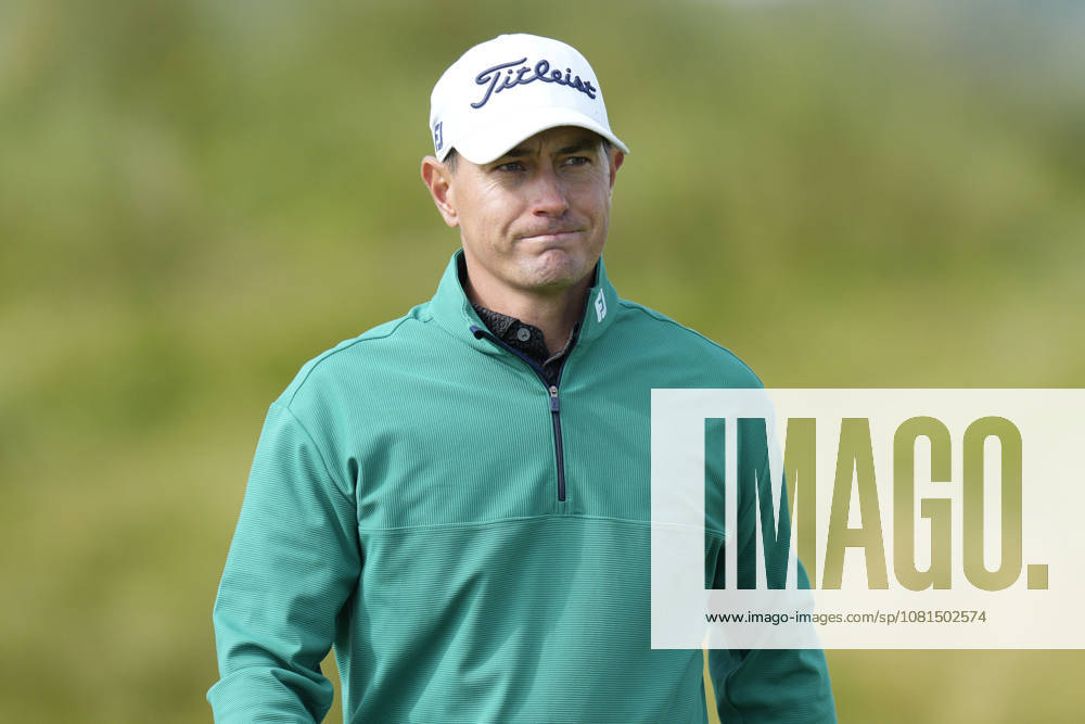 BALMEDIE, SCOTLAND - AUG 21: Jason Scrivener (AUS) walks from the eighth tee during Round 2 at the 2026 Nexo Championship at the Trump International Golf Links, Balmedie on August 21, 2026 in Aberdeenshire, Scotland The 2026 Nexo Championship