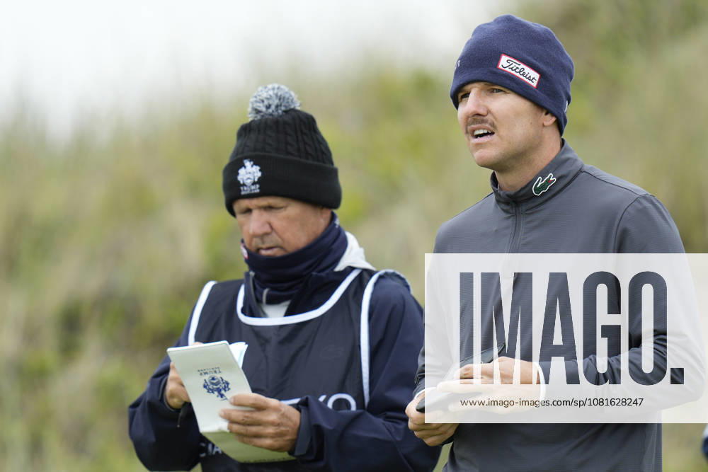 BALMEDIE, SCOTLAND - AUG 22: Yannik Paul (GER) waits on the third tee during Round 3 at the 2026 Nexo Championship at the Trump International Golf Links, Balmedie on August 22, 2026 in Aberdeenshire, Scotland The 2026 Nexo Championship