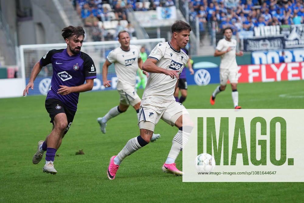 eins Erzgebirgsstadion, Aue, GER, DFB Pokal, Erzgebirge Aue vs TSG Hoffenheim , Adam Hlozek (Hoffenheim) (Photo by Hasan Bratic DeFodi Images) -